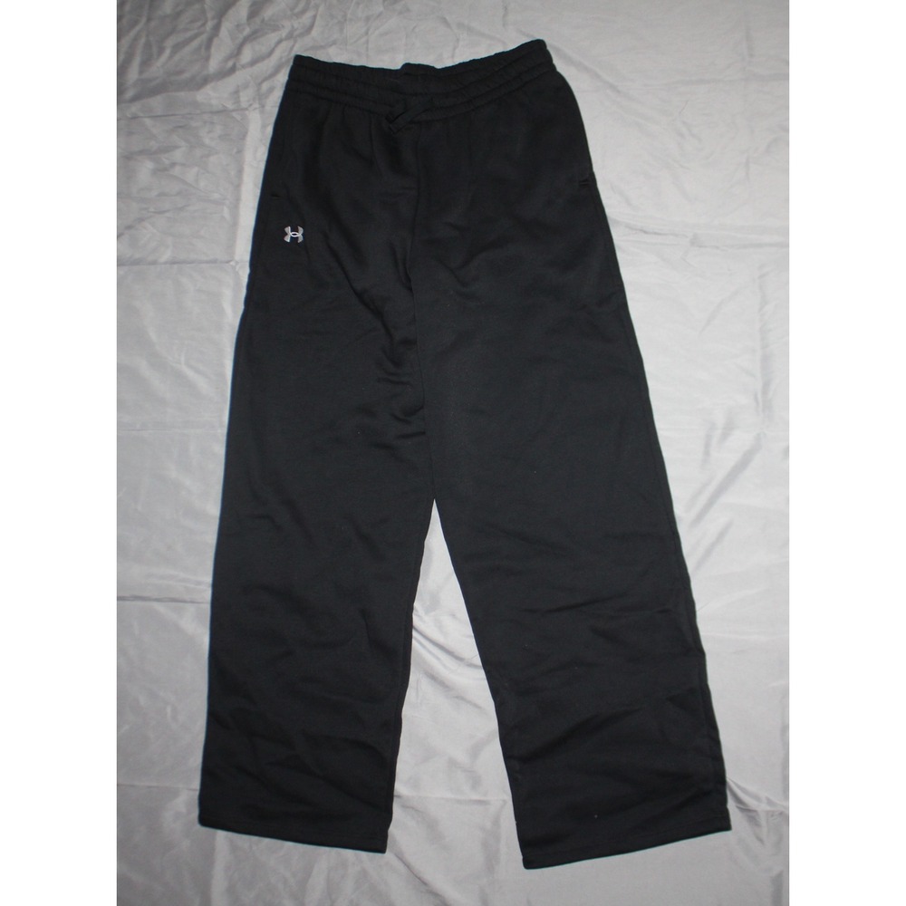Boys under Armour black sweatpants size youth L